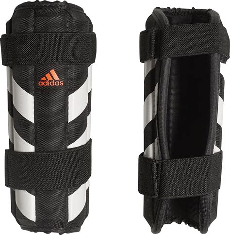 adidas Unisex Evertomic Lite Shin Guards, Black/White/Solar 